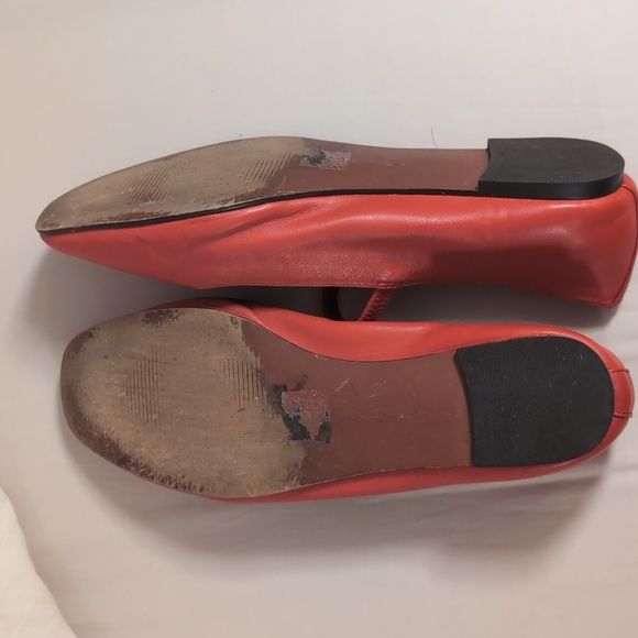 Red Ballet Flats - Picture 4 of 5